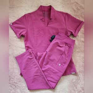 Women's FIGS Scrub Set - Inala Slim Fit Top & Yola Pants S/SP